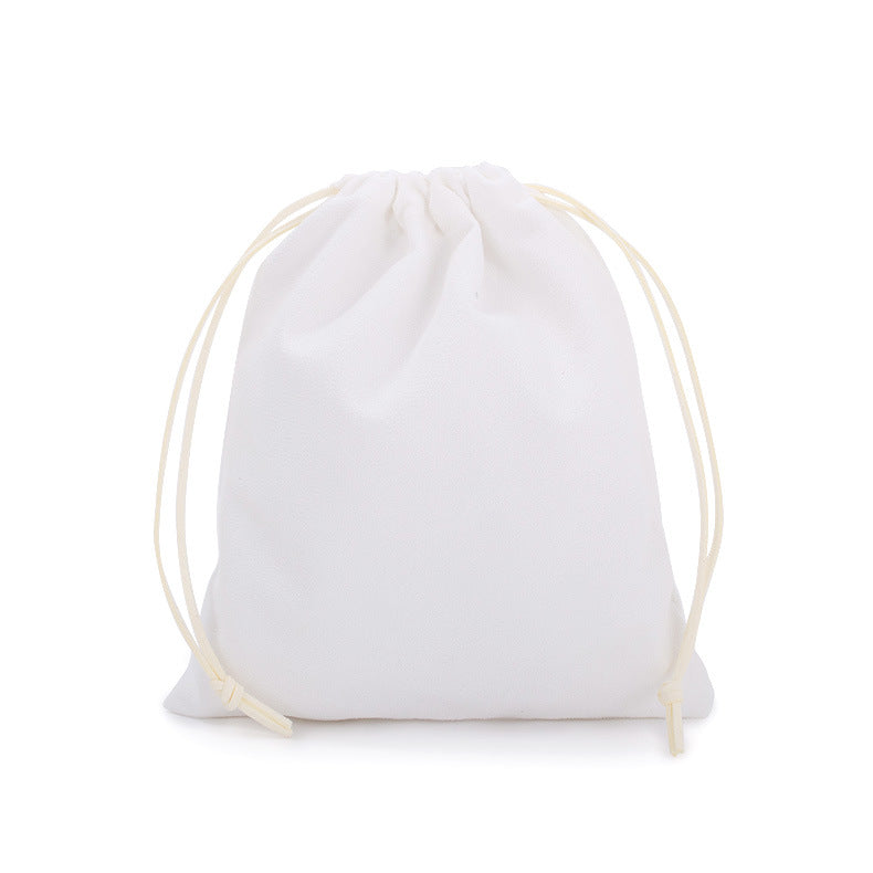 Sac de rangement cordon sac en velours